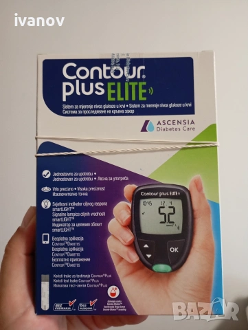 Глюкомер CONTOUR PLUS ELITE / Контур Плюс Елит плюс подарък ленти