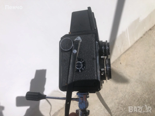 стар фотоапарат "LUBITEL 166 UNIVERSAL"с трипод /тринога/, снимка 6 - Антикварни и старинни предмети - 54312966