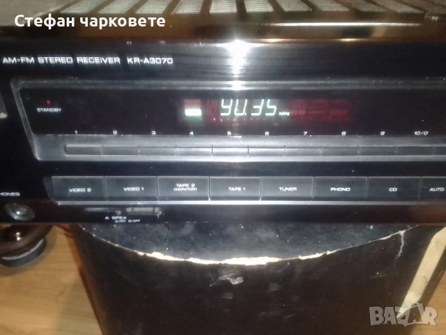 Усилвател със радио тунер Kenwood , снимка 2 - Ресийвъри, усилватели, смесителни пултове - 54747501