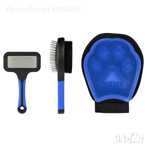 Комплект за грижа за домашни любимци Benson Pet, 3 части, за кучета и котки