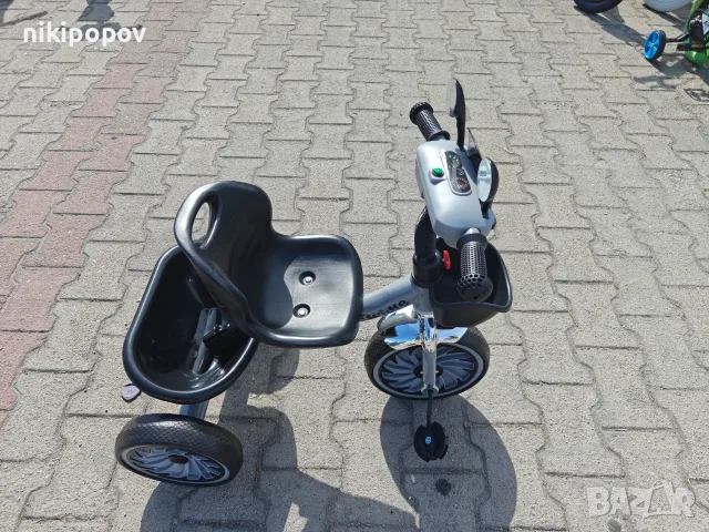 BYOX Триколка TWIDDLE сив, снимка 3 - Детски велосипеди, триколки и коли - 55440797