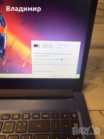 Acer Aspire A315 34-N5000/8гб/128гб м.2+500гж, снимка 4 - Лаптопи за дома - 55007378
