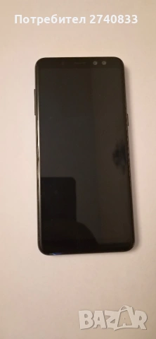 Samsung Galaxy A8 (2018) – Силвър/Черен, Отличен, IP68 