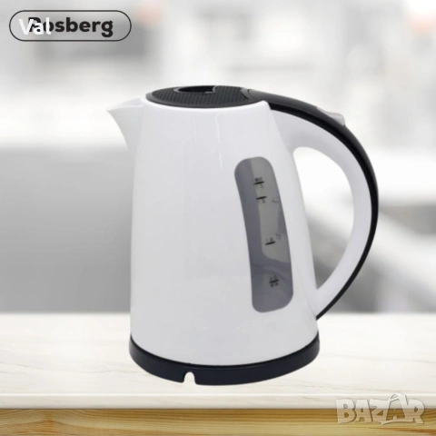 Електрическа кана Rosberg R51230A, 2200W, 1.7л., 2 ГОДИНИ ГАРАНЦИЯ, снимка 2 - Кани - 54922827