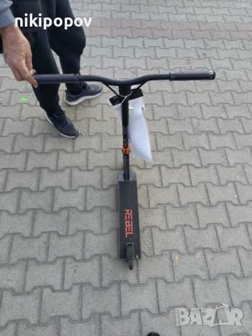 BYOX Детска тротинетка stunt REBEL карбон, снимка 7 - Други - 54811728