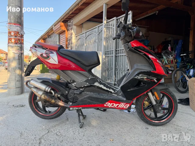 Aprilia sr50 2012 6500км , снимка 2 - Мотоциклети и мототехника - 55510307