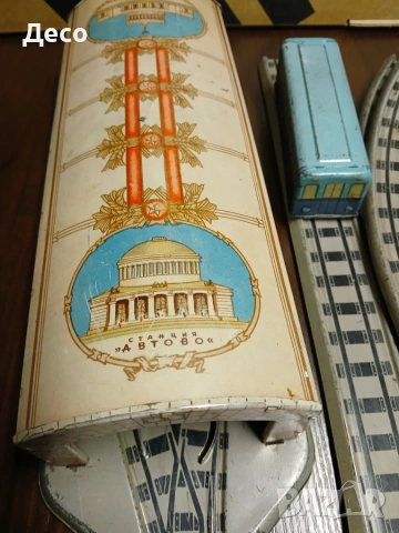 Стара руска ламаринена играчка., снимка 5 - Колекции - 55243659