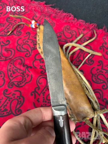 Стар нож Skinner 1868, снимка 5 - Ножове - 55671533