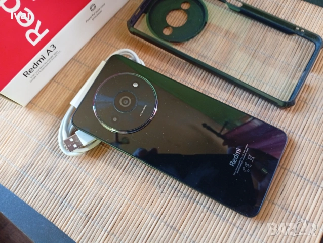 Продава телефон Redmi A3 - Midnight Black - 64Gb - 3Gb ram /4Gb extend/, снимка 3 - Xiaomi - 54498650