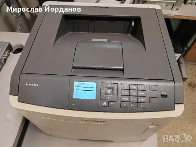 Принтер Lexmark MS510dn, снимка 2 - Принтери, копири, скенери - 54280166