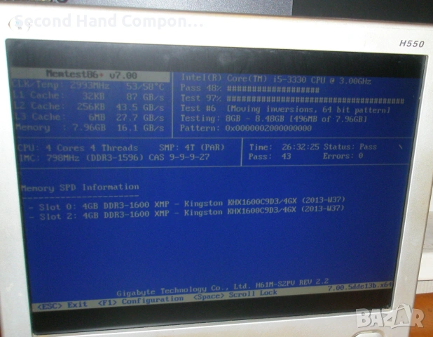 За Офис1: четириядрен I5 3330, HD 5550 , 8GB , SSD 120GB, 420W, снимка 8 - Работни компютри - 54035409