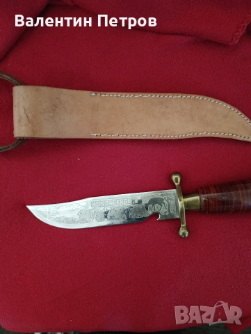 уникален ловен нож ,Мексико, снимка 3 - Ножове - 54304097