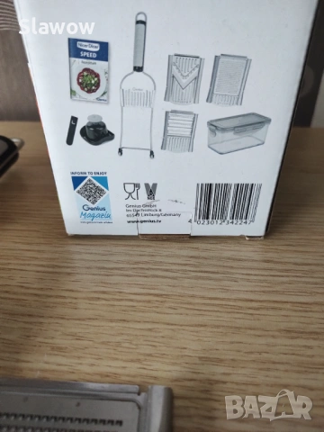 Кухненско ренде от неръждаема стомана Nicer Dicer, снимка 4 - Аксесоари за кухня - 54401408