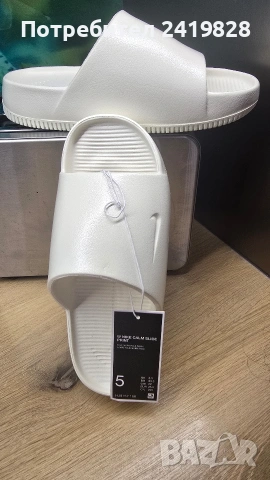 Дамски чехли Nike Calm , снимка 3 - Чехли - 55166536