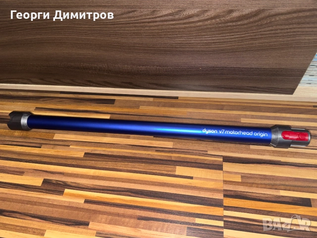 Вертикална прахосмукачка Dyson V7 Motorhead Origin - чисто нова батерия, 350 W 21.6V, 0.54 л Син/Сив, снимка 8 - Прахосмукачки - 54615545