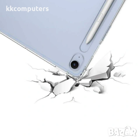 Прозрачен TPU калъф със скрийн протектор от закалено стъкло за Samsung Galaxy Tab S10 Lite, снимка 3 - Калъфи, кейсове - 54287970