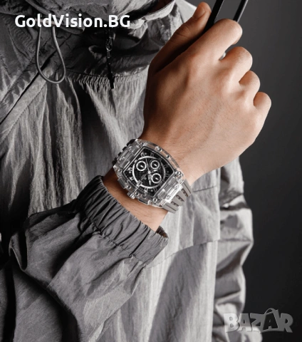 Мъжки часовник Naviforce 7105 – Silver, снимка 5 - Мъжки - 54247823