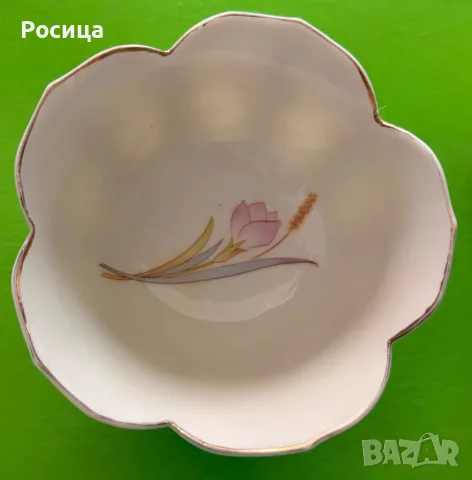 Японска вазa и купичка IVORY, снимка 3 - Вази - 55037835