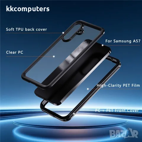 REDPEPPER за Samsung Galaxy A57 5G IP68 Водоустойчив Удароустойчив PC TPU Калъф с PET Скрийн Протект, снимка 9 - Калъфи, кейсове - 55611383