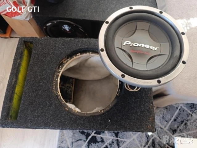 Бас 12 Pioneer + усилвател и кабели, снимка 6 - Тонколони - 54535389
