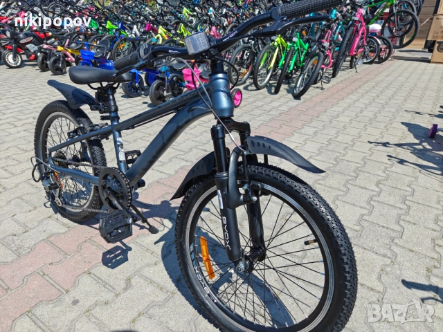 X Велосипед 20" WHIZZY сив, снимка 4 - Велосипеди - 54493368