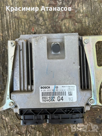 89661-0ZG40. Компютър двигател за Тойота аурис. 1.4 D-4D. Дизел. 0281019302