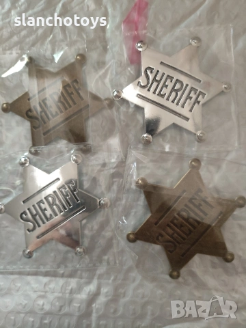 Метална значка Уди Шериф / SHERIFF