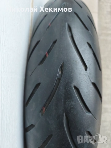 Dunlop 120/70 zr 17 58 w, снимка 2 - Гуми и джанти - 54420076