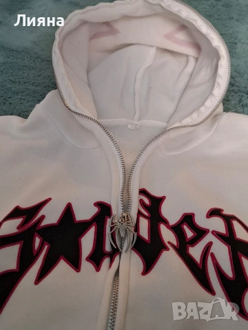 Слуичър Y2K Spiderman, снимка 4 - Суичъри - 54001562