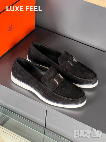 Hermes 🔹 Естествена Кожа , снимка 7 - Ежедневни обувки - 54194335