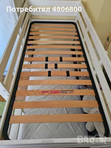 Двуетажно легло с матрак, снимка 7 - Спални и легла - 54326016