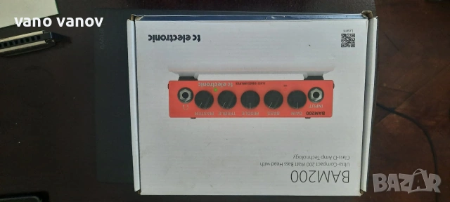 TC Electronic BAM200 Транзисторен усилвател за бас, снимка 3 - Други - 55159238
