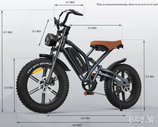 Нов модел електрически велосипед / колело Х50