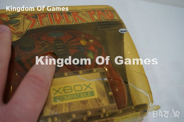 Чисто Нов Рядък Колекционерски Оригинален Контролер Naki Marvel Spider-Pad за XBOX, снимка 13 - Аксесоари - 54312134