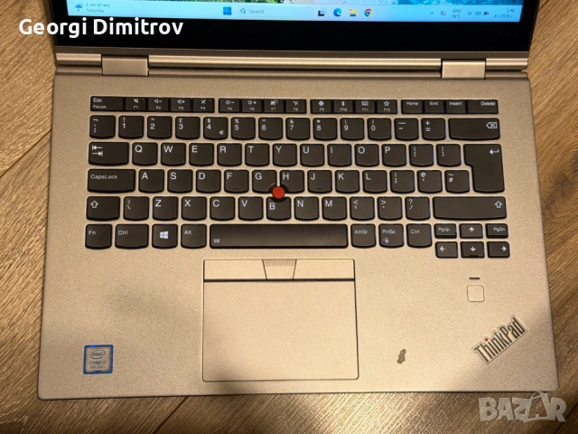 Lenovo Thinkpad X1 Yoga 3rd gen I7-8550U/16RAM/512SSD/UHD/Full HD тъч, снимка 2 - Лаптопи за работа - 54690427