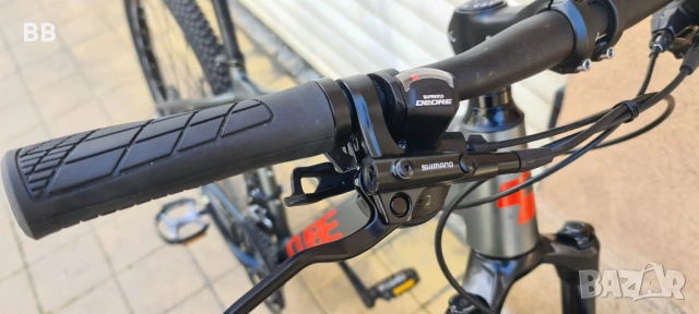 Алуминиево колело Cube Analog 29" цола / инча 2022г модел с вилка Rockshox Recon и Shimano XT, снимка 9 - Велосипеди - 54317741