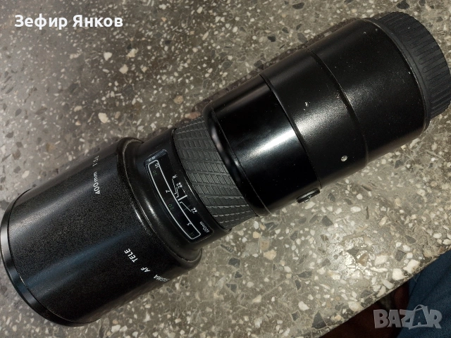 Sigma AF TELE 400mm/f-5,6 Ф-72 за Canon EF, снимка 6 - Обективи и филтри - 55267874