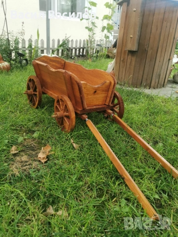 декоративна каручка , снимка 5 - Градински мебели, декорация  - 55164410
