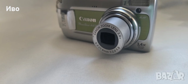 фотоапарат Canon PowerShot A470 + калъф и карта памет , снимка 6 - Фотоапарати - 54931212