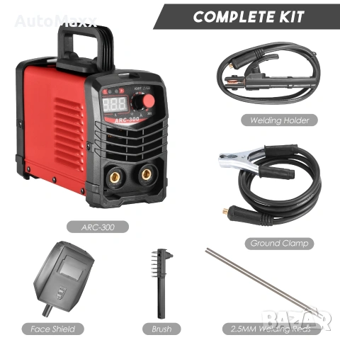 300Amp ARC MMA заваръчен инверторен апарат за заваряване 110V 220V IGBT