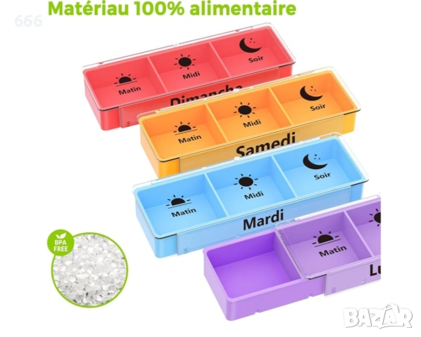 Органайзер за хапчета, снимка 5 - Други стоки за дома - 54142899