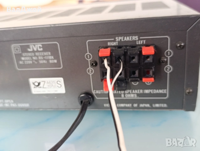 JVC Rx-111, снимка 12 - Ресийвъри, усилватели, смесителни пултове - 54233280