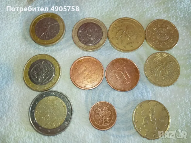 Продавам евро монети, снимка 6 - Нумизматика и бонистика - 55548656