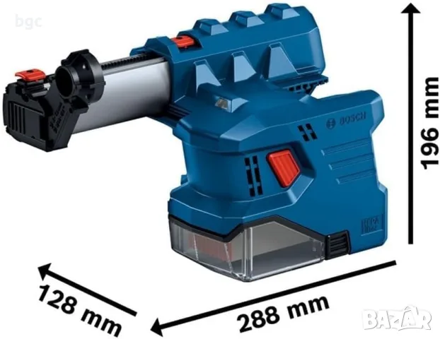 НОВ Перфоратор + Bosch GBH 18V-22 Professional; 18 V; 1.9 J; SDS-plus - 24 МЕСЕЦА ГАРАНЦИЯ, снимка 3 - Перфоратори - 55631285