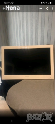 Телевизор плазма TOSHIBA 35 инча със стойка  Работи перфектно! Цена 30€