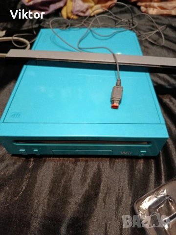 Nintendo Wii синьо + 2 контролера + 2 nunchuk + 21 игри + HDMI, снимка 7 - Nintendo конзоли - 54013940