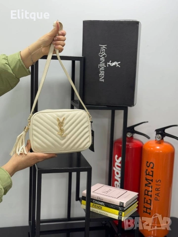 Чанти Yves Saint Laurent Lou Camera Bag ➡️22 Cm ⬆️16 Cm, снимка 4 - Чанти - 54359900