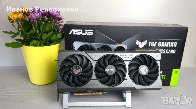 Видео карта Asus RTX TUF 4070ti 12GB GDDR6X Nvidia GeForce