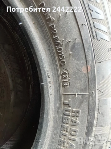 205/65-16 C, снимка 3 - Гуми и джанти - 53982429