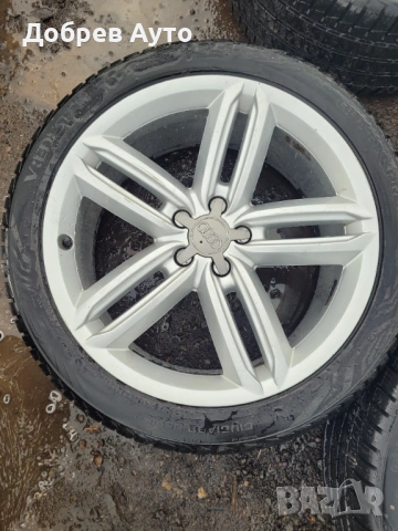 Лети джанти 20" с зимни гуми за Audi A6 4G C7 Allroad  , снимка 3 - Гуми и джанти - 54428701